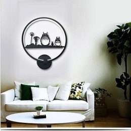 Designer Touch Decorative Aluminum Product Wall Lamp Modern Minimalist Creative Wall Lamp Fashionable Living Room Background Wall Balcony Lamp Corridor Lights