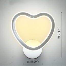 Designer Touch Decorative Modern Minimalist Wall Lamp Living Room Background Wall Bedroom Bedside Lights Corridor Creative Wall Lamp Fashionable Aluminum Lamp