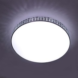 Designer Touch Decorative Modern Ceiling Light Flush Mount Acrylic Metal Painting 90 265V Light