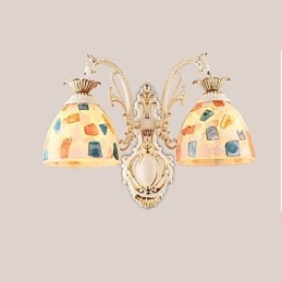 Designer Touch Decorative Rustic Lodge Painting Feature for Downlight Wall Sconces Wall Light