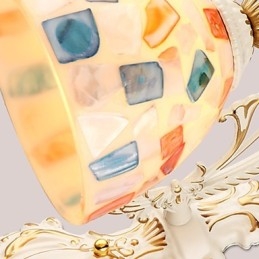 Designer Touch Decorative Rustic Lodge Painting Feature for Downlight Wall Sconces Wall Light