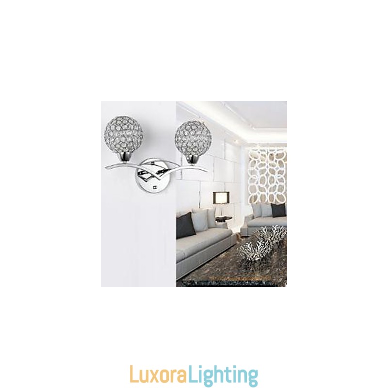 Designer Touch Decorative The Simplicity Of Modern Crystal Lamp Creative Fashion Bedroom Bedside Lamp Dining Room Aisle Lights