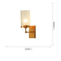 Designer Touch Decorative Traditional Classic Country Brass Feature for Mini Style Uplight Wall Sconces Wall Light