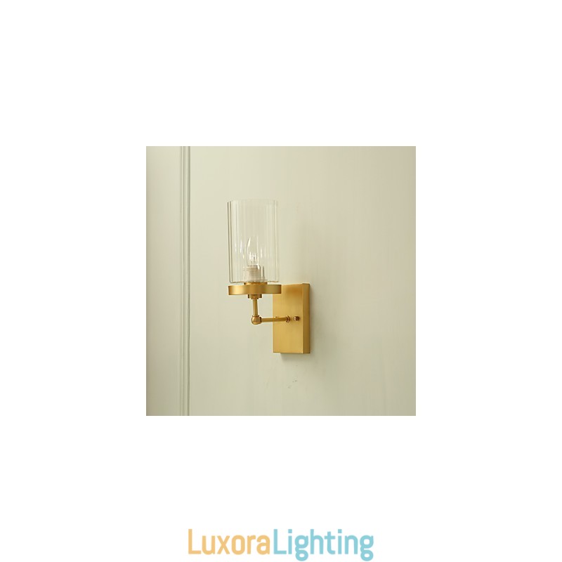 Designer Touch Decorative Traditional Classic Country Brass Feature for Mini Style Uplight Wall Sconces Wall Light