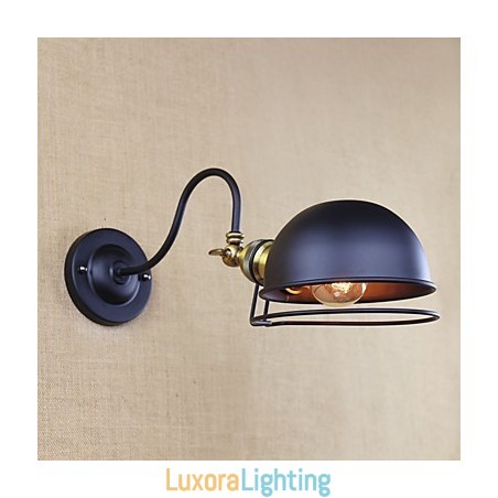 Designer Touch Decorative Simple Country Retro Painting Feature for Mini Style Eye Protection Downlight Wall Sconces