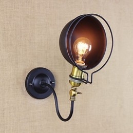 Designer Touch Decorative Simple Country Retro Painting Feature for Mini Style Eye Protection Downlight Wall Sconces