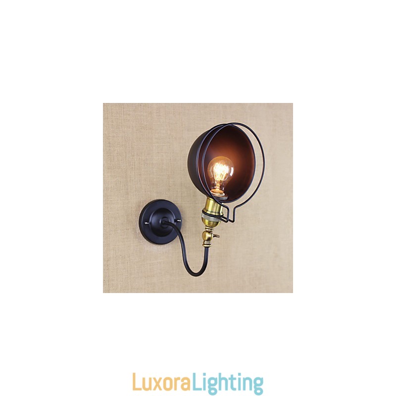 Designer Touch Decorative Simple Country Retro Painting Feature for Mini Style Eye Protection Downlight Wall Sconces