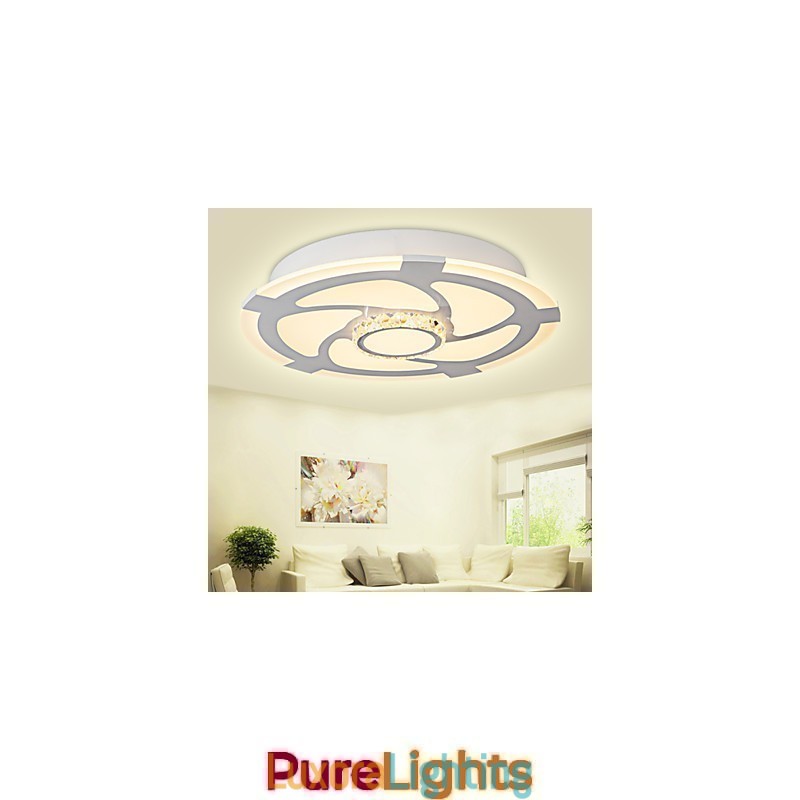 Designer Touch Decorative Modern Contemporary Metal Flush Mount