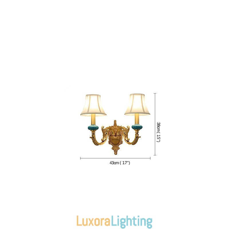 Designer Touch Decorative Simple Country Traditional Classic Brass Feature for Mini Style Uplight Wall Sconces Wall Light