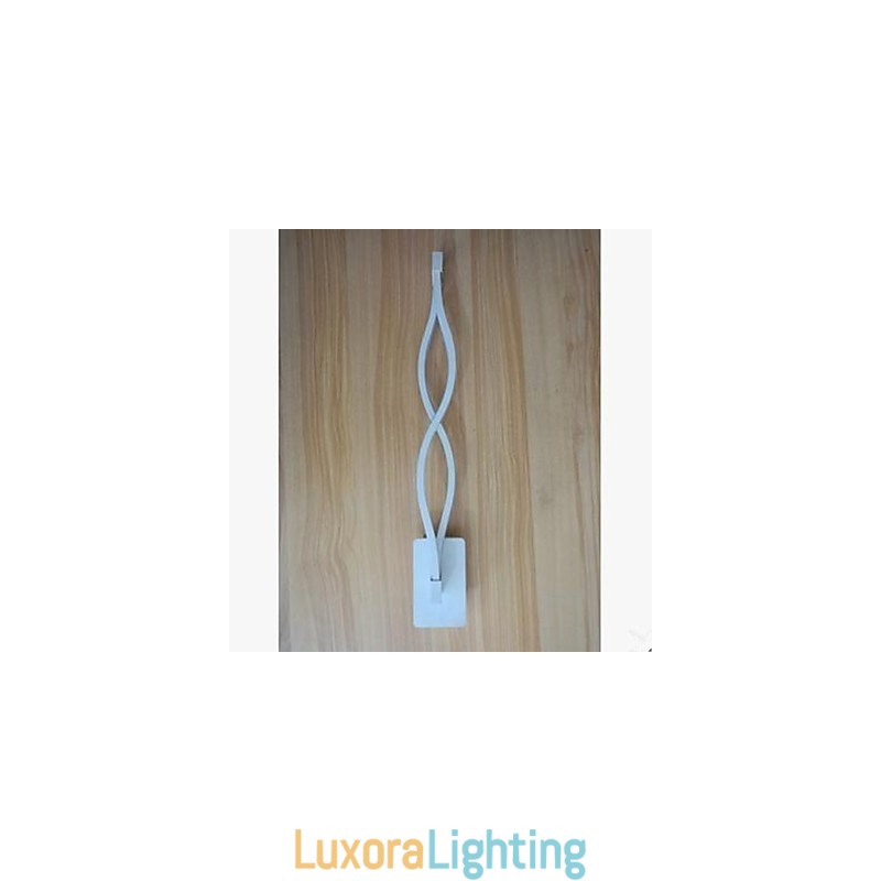 Designer Touch Decorative Modern Simple l Creative Bedroom Corridor Living Room TV Background Aluminum Wave Wall Lamp Mirror Headlights