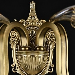 Designer Touch Decorative Rustic Lodge Brass Feature for Mini Style Uplight Wall Sconces Wall Light