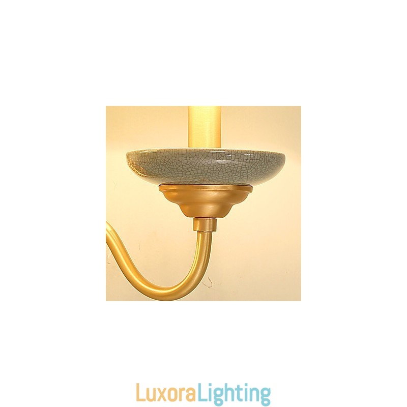 Designer Touch Decorative Simple Country Traditional Classic Brass Feature for Mini Style Uplight Wall Sconces Wall Light