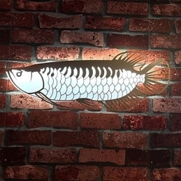 Designer Touch Decorative Modern Wall Lights Fish Shape Simplicity Style Acrylic Lighting Living Room Hallway Bedroom Hotel Rooms Decoration lighting