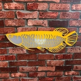 Designer Touch Decorative Modern Wall Lights Fish Shape Simplicity Style Acrylic Lighting Living Room Hallway Bedroom Hotel Rooms Decoration lighting