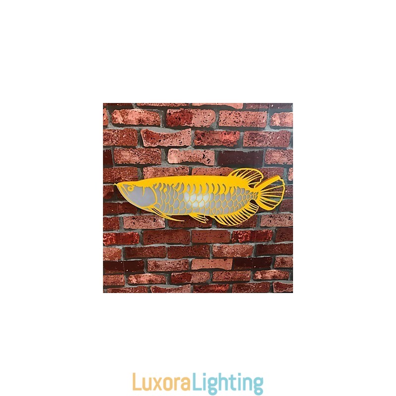 Designer Touch Decorative Modern Wall Lights Fish Shape Simplicity Style Acrylic Lighting Living Room Hallway Bedroom Hotel Rooms Decoration lighting