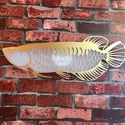 Designer Touch Decorative Modern Wall Lights Fish Shape Simplicity Style Acrylic Lighting Living Room Hallway Bedroom Hotel Rooms Decoration lighting