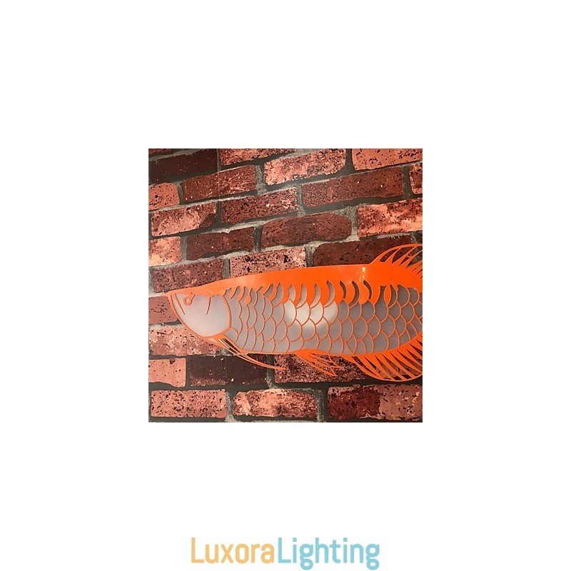 Designer Touch Decorative Modern Wall Lights Fish Shape Simplicity Style Acrylic Lighting Living Room Hallway Bedroom Hotel Rooms Decoration lighting