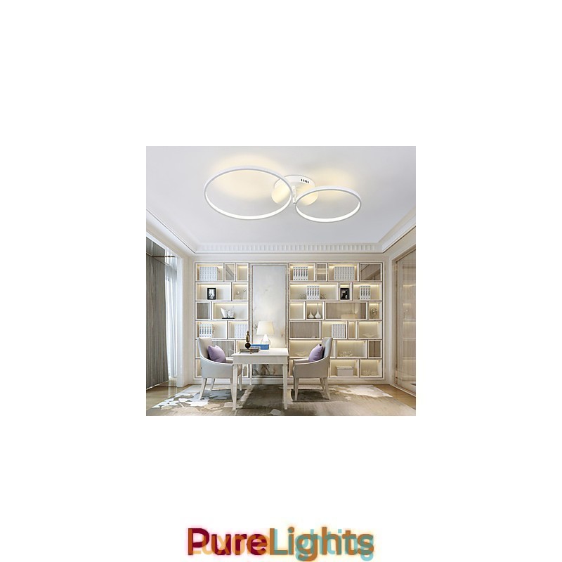 Designer Touch Decorative Modern Contemporary Flush Mount