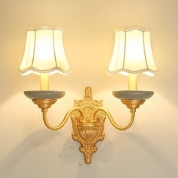 Designer Touch Decorative Simple Country Traditional Classic Brass Feature for Mini Style Uplight Wall Sconces Wall Light Pu