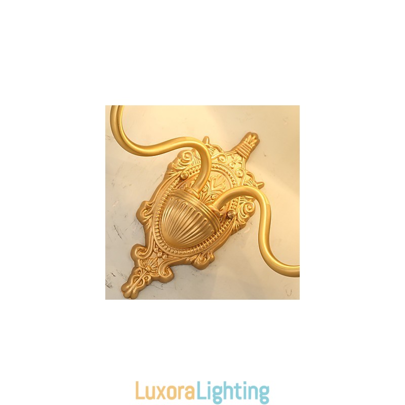 Designer Touch Decorative Simple Country Traditional Classic Brass Feature for Mini Style Uplight Wall Sconces Wall Light Pu