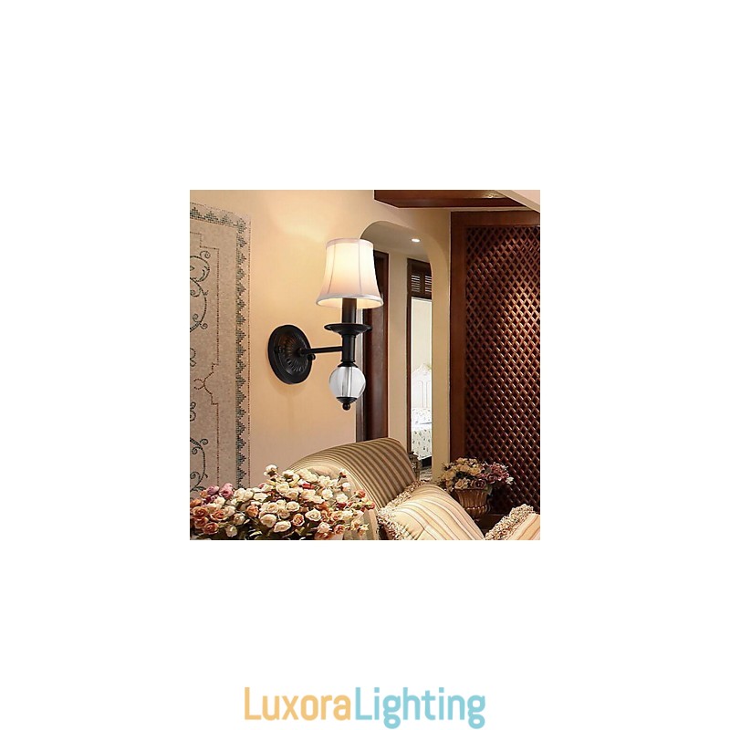 Designer Touch Decorative Vintage Electroplated Feature Uplight Wall Sconces Wall Light