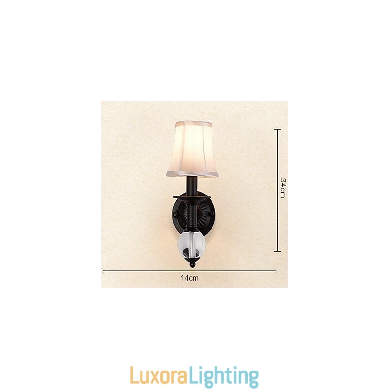 Designer Touch Decorative Vintage Electroplated Feature Uplight Wall Sconces Wall Light