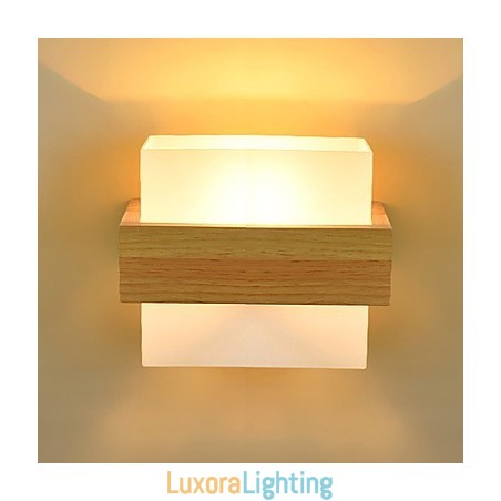 Designer Touch Decorative Novelty Country Feature for Mini Style Eye Protection Ambient Light Sconces Bedside Night Light Creative Balcony Wall Lamp