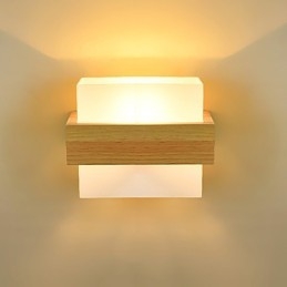 Designer Touch Decorative Novelty Country Feature for Mini Style Eye Protection Ambient Light Sconces Bedside Night Light Creative Balcony Wall Lamp