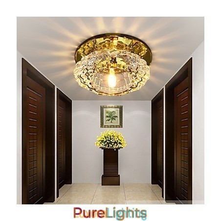 Designer Touch Decorative Crystal Lamp Smd CreativeTube Spotlight Absorb Dome Light