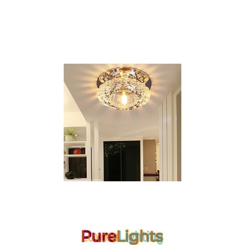 Designer Touch Decorative Crystal Lamp Smd CreativeTube Spotlight Absorb Dome Light