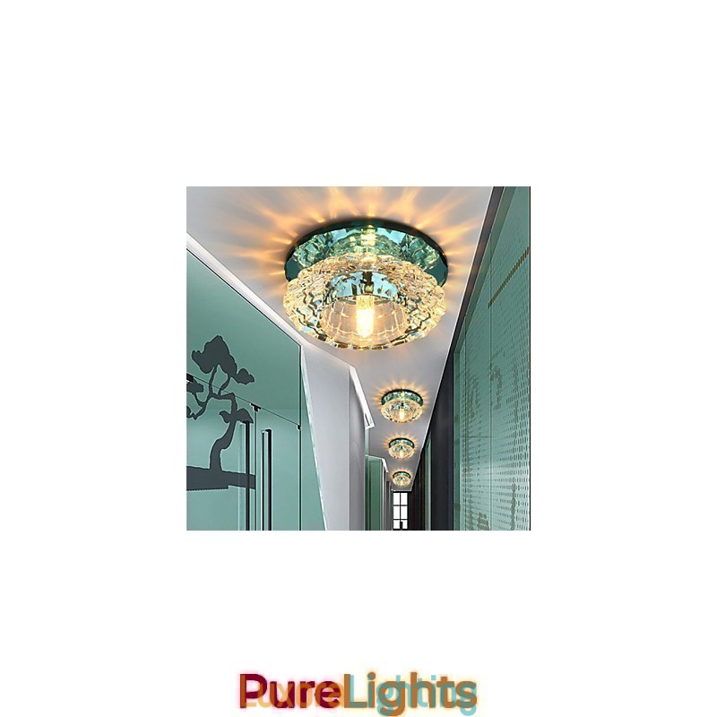 Designer Touch Decorative Crystal Lamp Smd CreativeTube Spotlight Absorb Dome Light