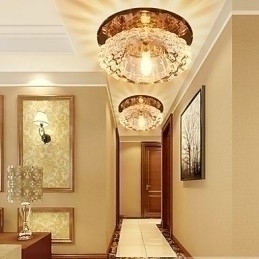 Designer Touch Decorative Crystal Lamp Smd CreativeTube Spotlight Absorb Dome Light