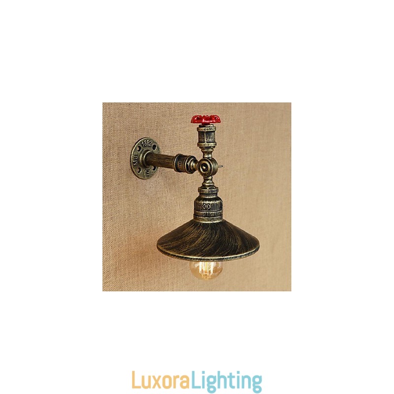 Designer Touch Decorative Rustic Lodge Painting Feature for Ambient Light Wall Sconces Wall Light