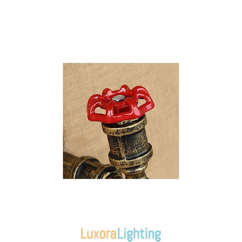 Designer Touch Decorative Rustic Lodge Painting Feature for Ambient Light Wall Sconces Wall Light