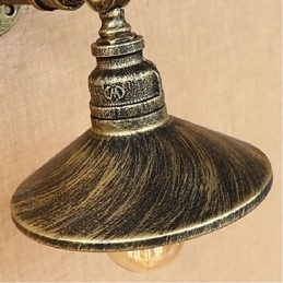 Designer Touch Decorative Rustic Lodge Painting Feature for Ambient Light Wall Sconces Wall Light