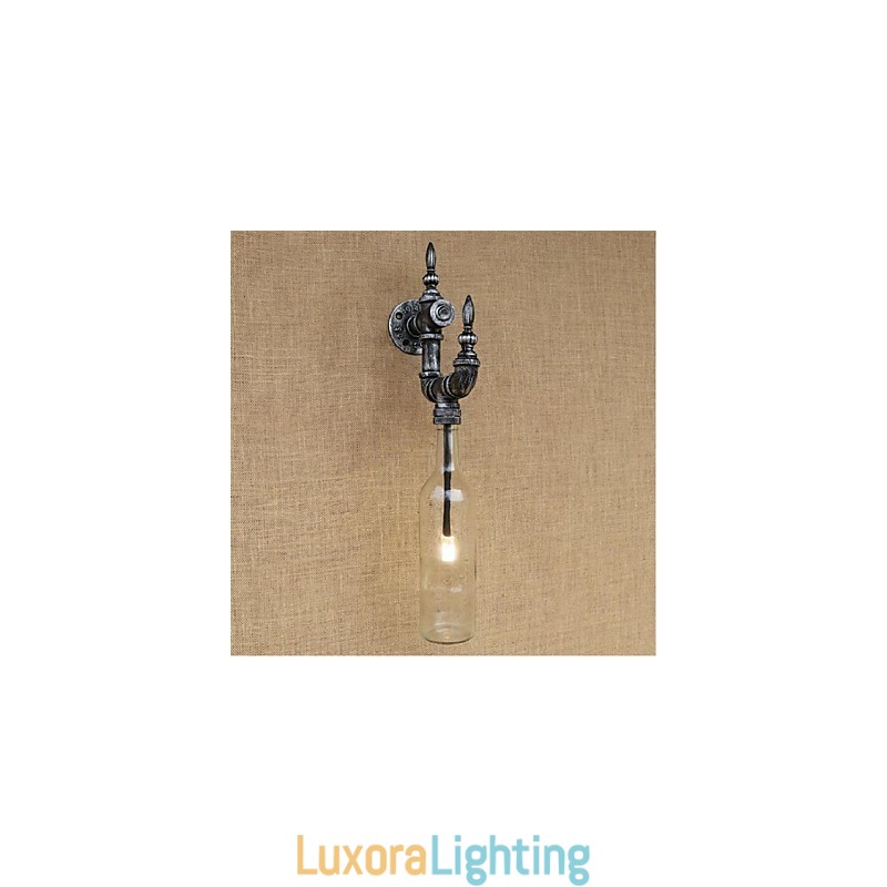 Designer Touch Decorative Rustic Lodge Silver Feature for Ambient Light Wall Sconces Wall Light
