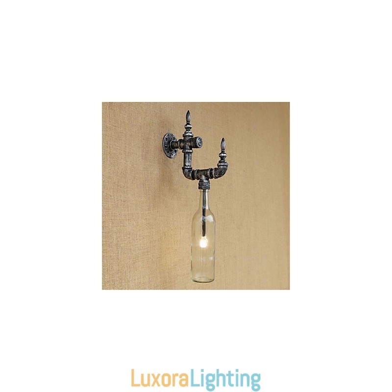 Designer Touch Decorative Rustic Lodge Silver Feature for Ambient Light Wall Sconces Wall Light