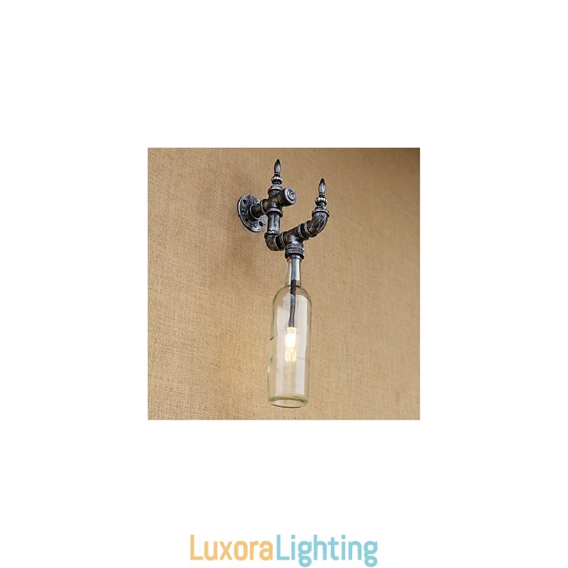 Designer Touch Decorative Rustic Lodge Silver Feature for Ambient Light Wall Sconces Wall Light