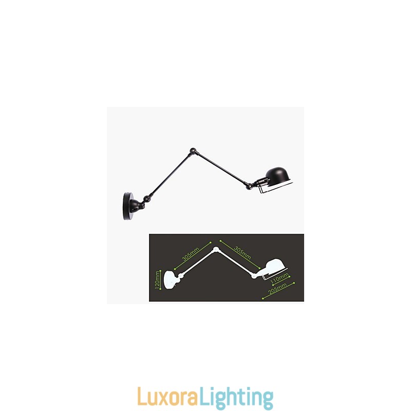 Designer Touch Decorative Swing Arm Lights Modern Contemporary Metal