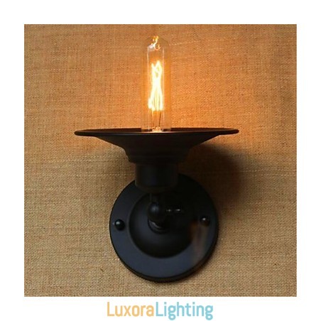 Designer Touch Decorative Rustic Lodge Country Painting Feature for Swing Arm Ambient Light Wall Sconces