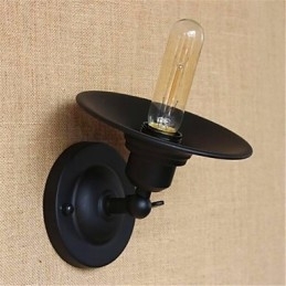 Designer Touch Decorative Rustic Lodge Country Painting Feature for Swing Arm Ambient Light Wall Sconces