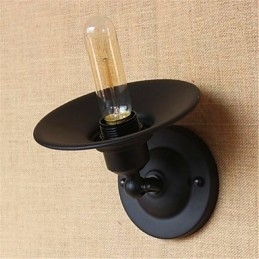 Designer Touch Decorative Rustic Lodge Country Painting Feature for Swing Arm Ambient Light Wall Sconces