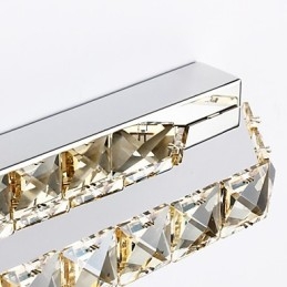 Designer Touch Decorative Long High Quality Mirror Lamp Bathroom Lights Metal and Crystal Wall Light