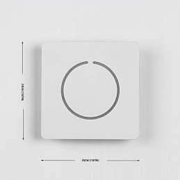 Designer Touch Decorative Integrated Modern Contemporary Painting Feature for Ambient Light Wall Sconces Wall Light