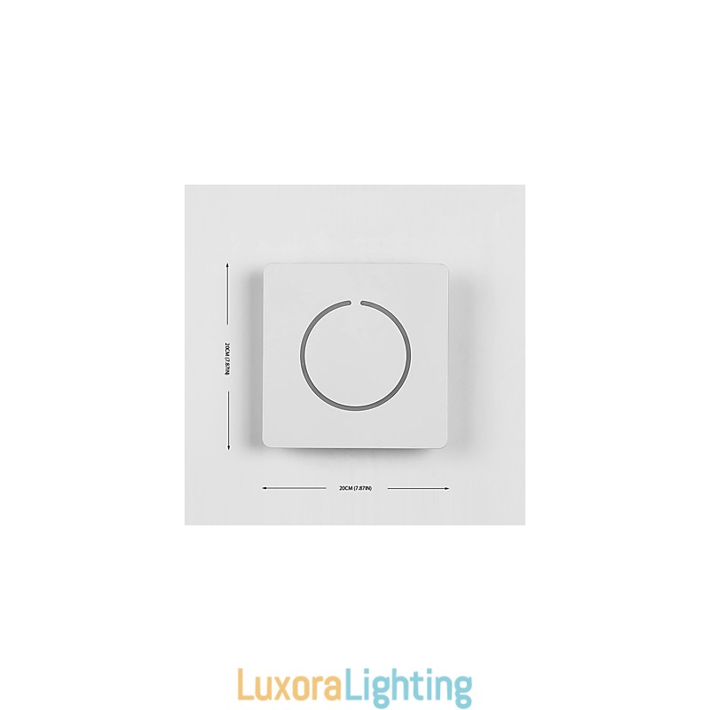 Designer Touch Decorative Integrated Modern Contemporary Painting Feature for Ambient Light Wall Sconces Wall Light