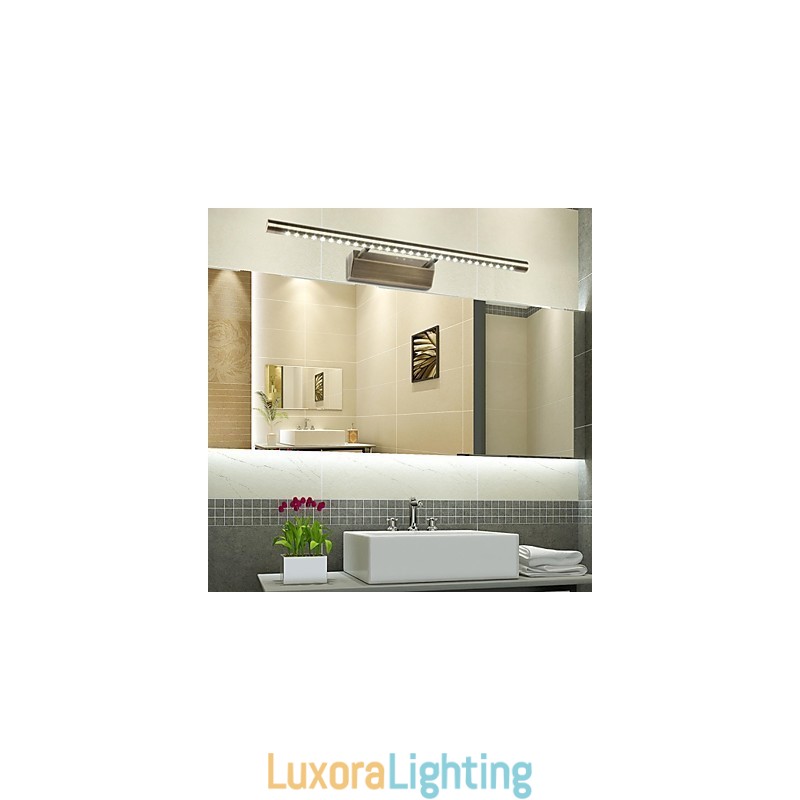 Designer Touch Decorative Hardware Round Tube Mirror Lamp