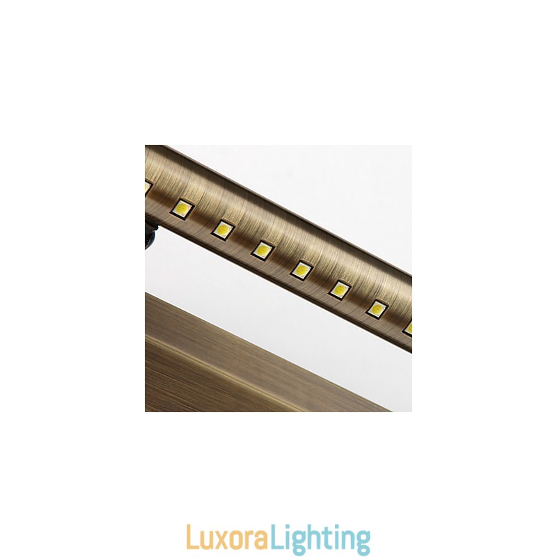 Designer Touch Decorative Hardware Round Tube Mirror Lamp