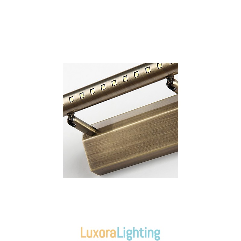 Designer Touch Decorative Hardware Round Tube Mirror Lamp