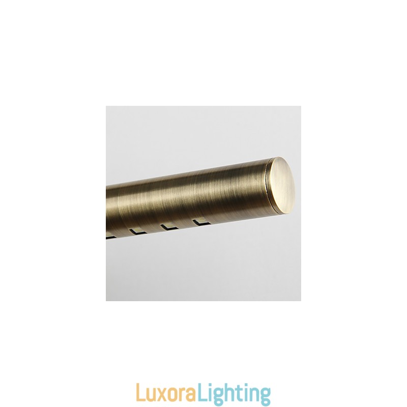 Designer Touch Decorative Hardware Round Tube Mirror Lamp