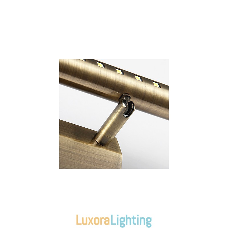 Designer Touch Decorative Hardware Round Tube Mirror Lamp